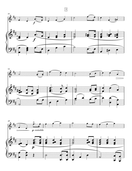 The Star-Spangled Banner for Violin and Piano Accompaniment (Key of D Major) image number null