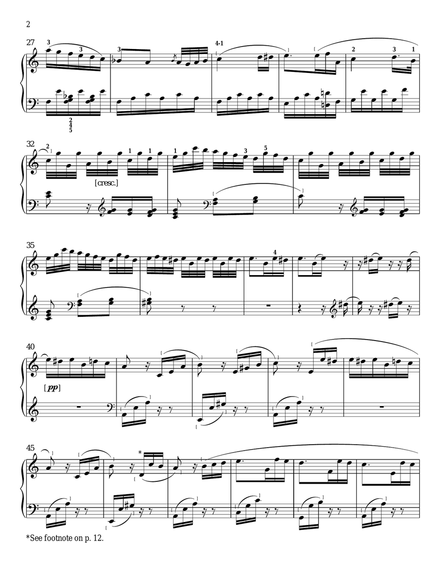 Bagatelle In A Minor 