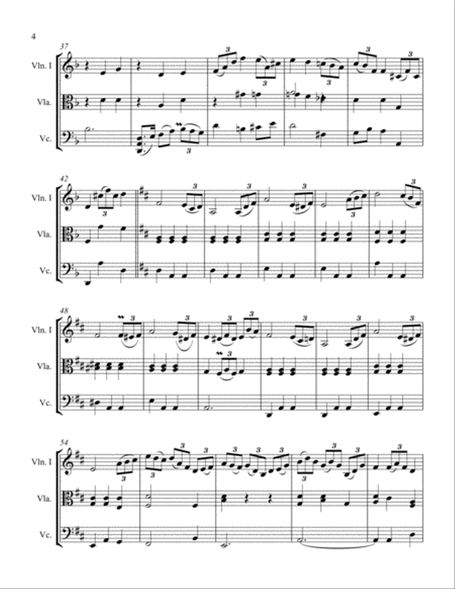 Ricordatti String Trio scores gallery preview page 4