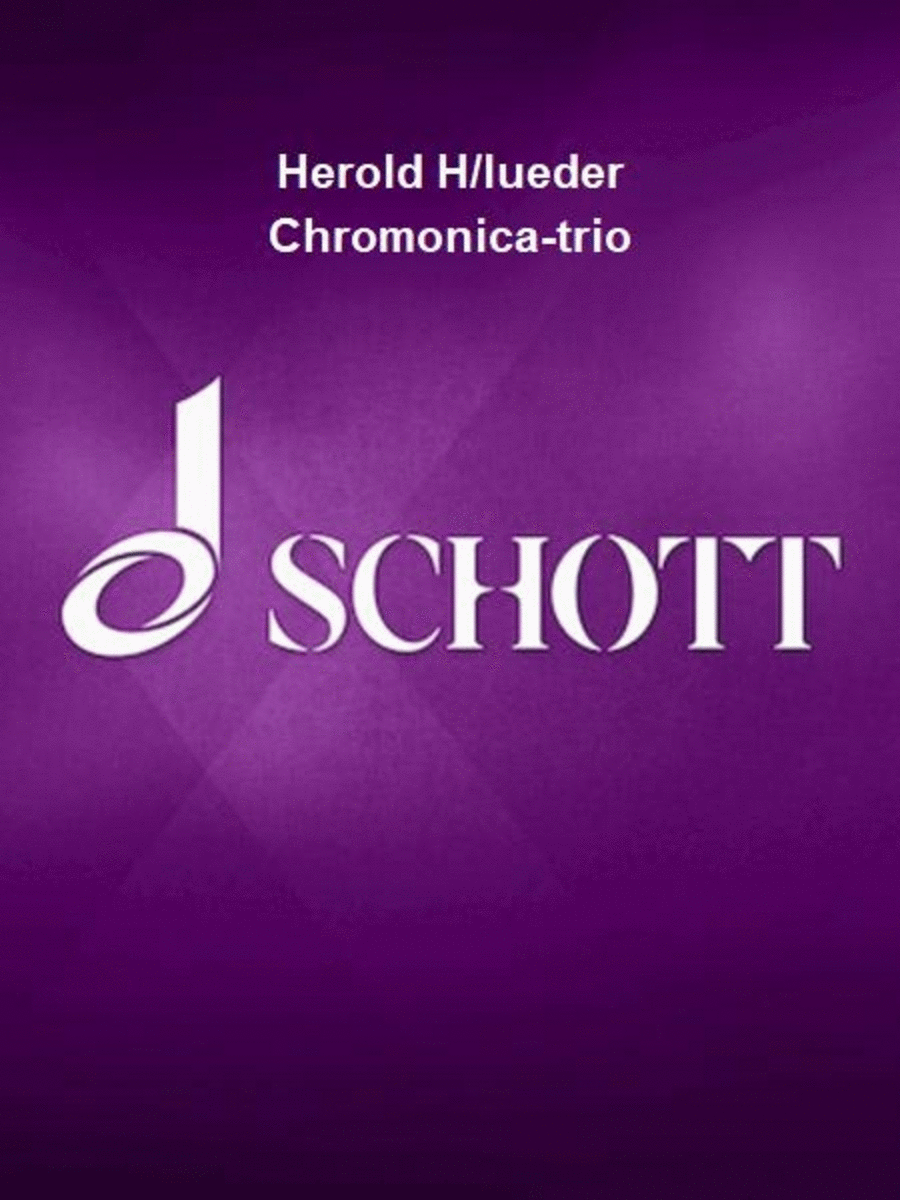 Herold H/lueder Chromonica-trio Harmonica scores gallery preview page 1