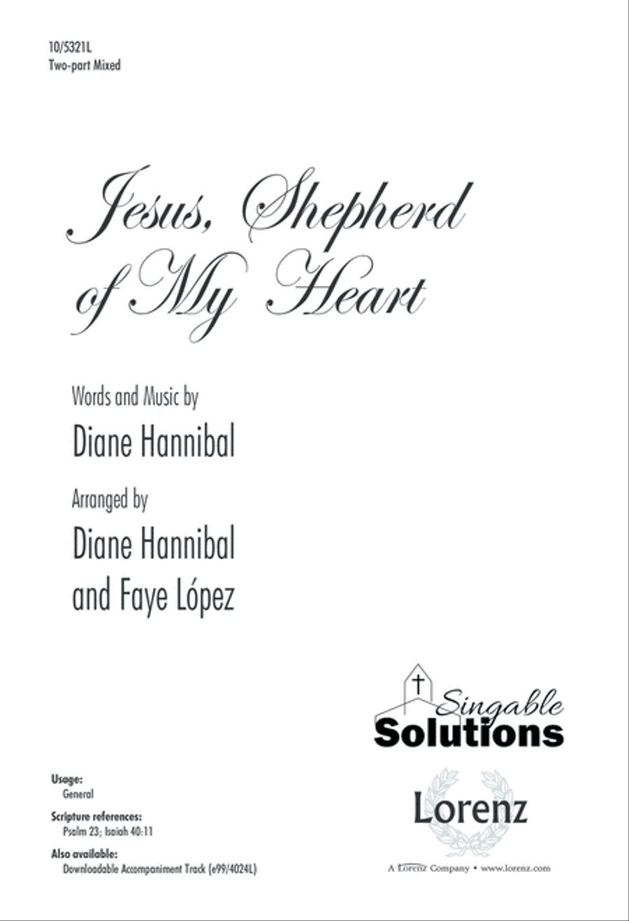 Jesus, Shepherd of My Heart 2-Part scores gallery preview page 1