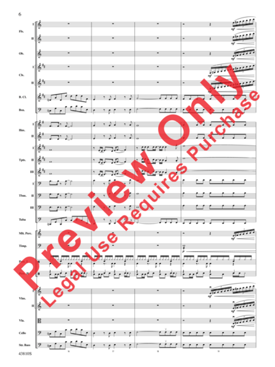 Rocky Broadway Full Orchestra scores gallery preview page 7
