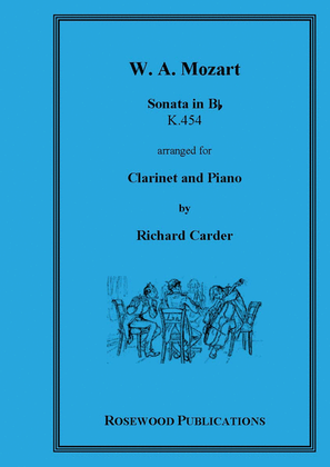 Book cover for Sonata K454