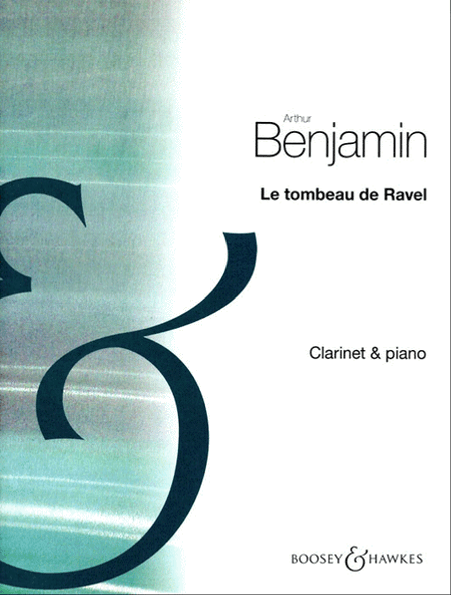 Le Tombeau de Ravel Clarinet Solo scores gallery preview page 1