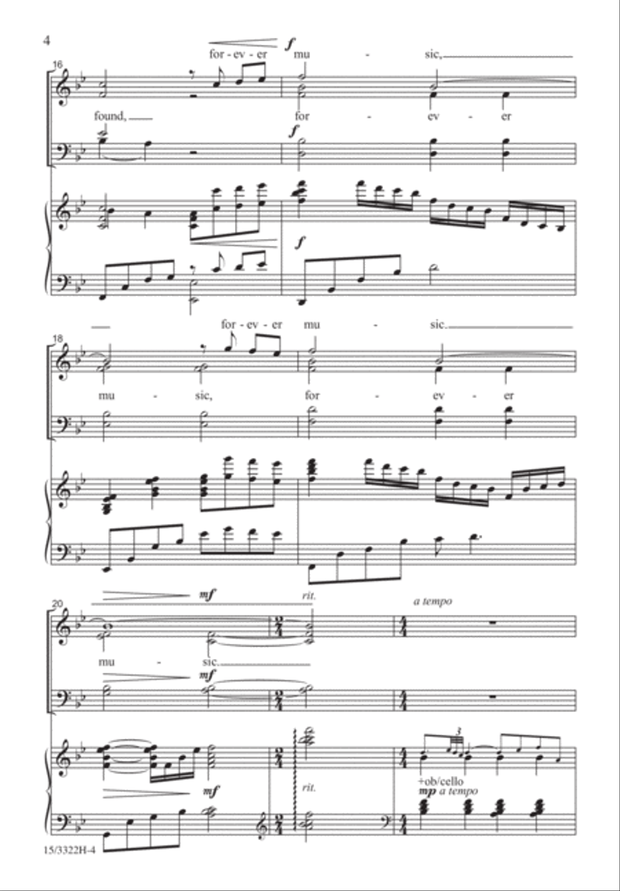 Forever Music Forever Music 4-Part scores gallery preview page 4