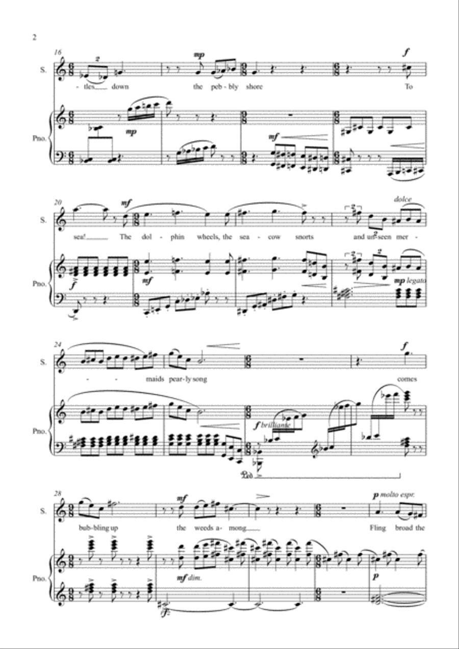 To Sea! To Sea! Voice scores gallery preview page 2