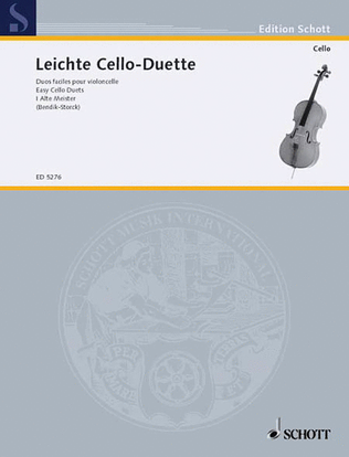 Book cover for Easy Cello Duets Vol. 1