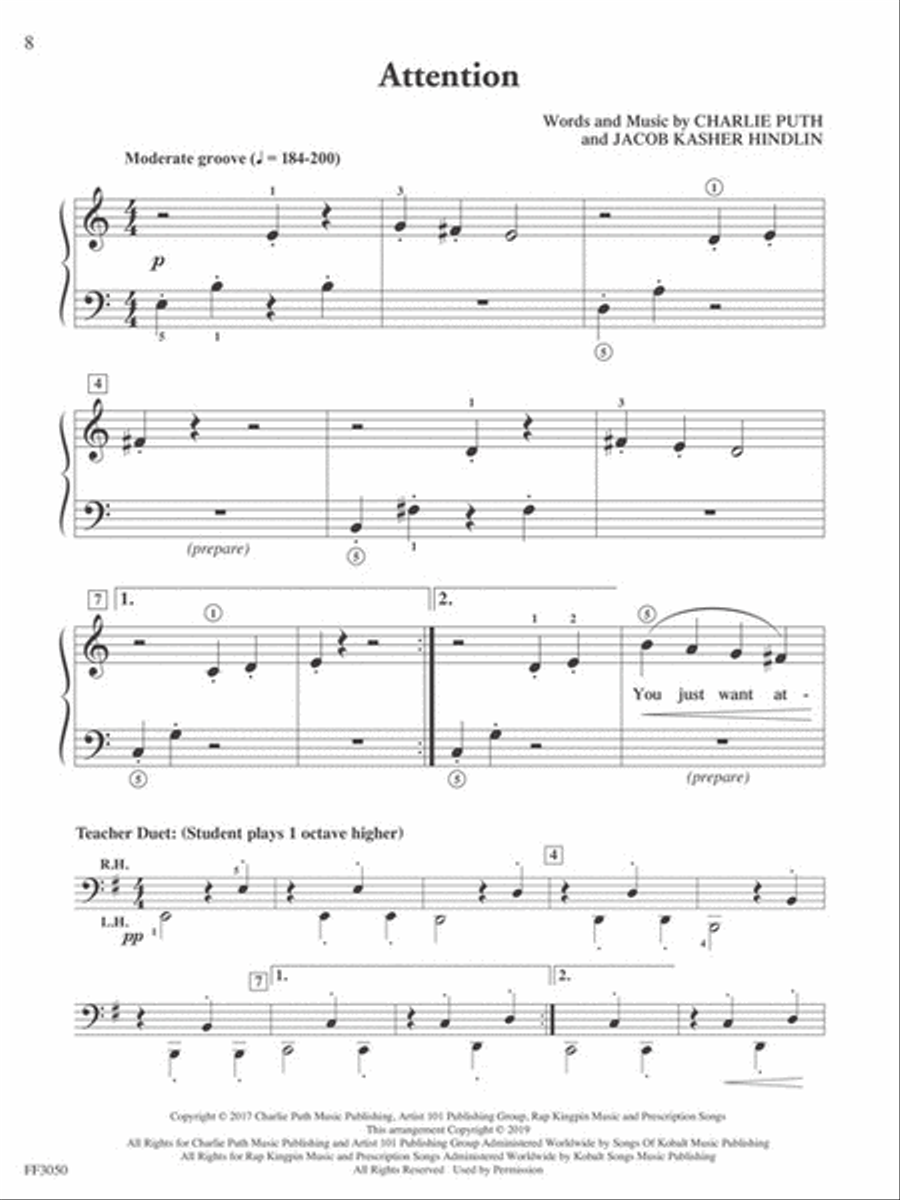 ShowTime® Piano Hits Piano Method scores gallery preview page 4