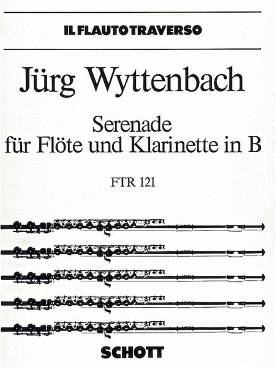 Serenade Serenade Clarinet scores gallery preview page 1