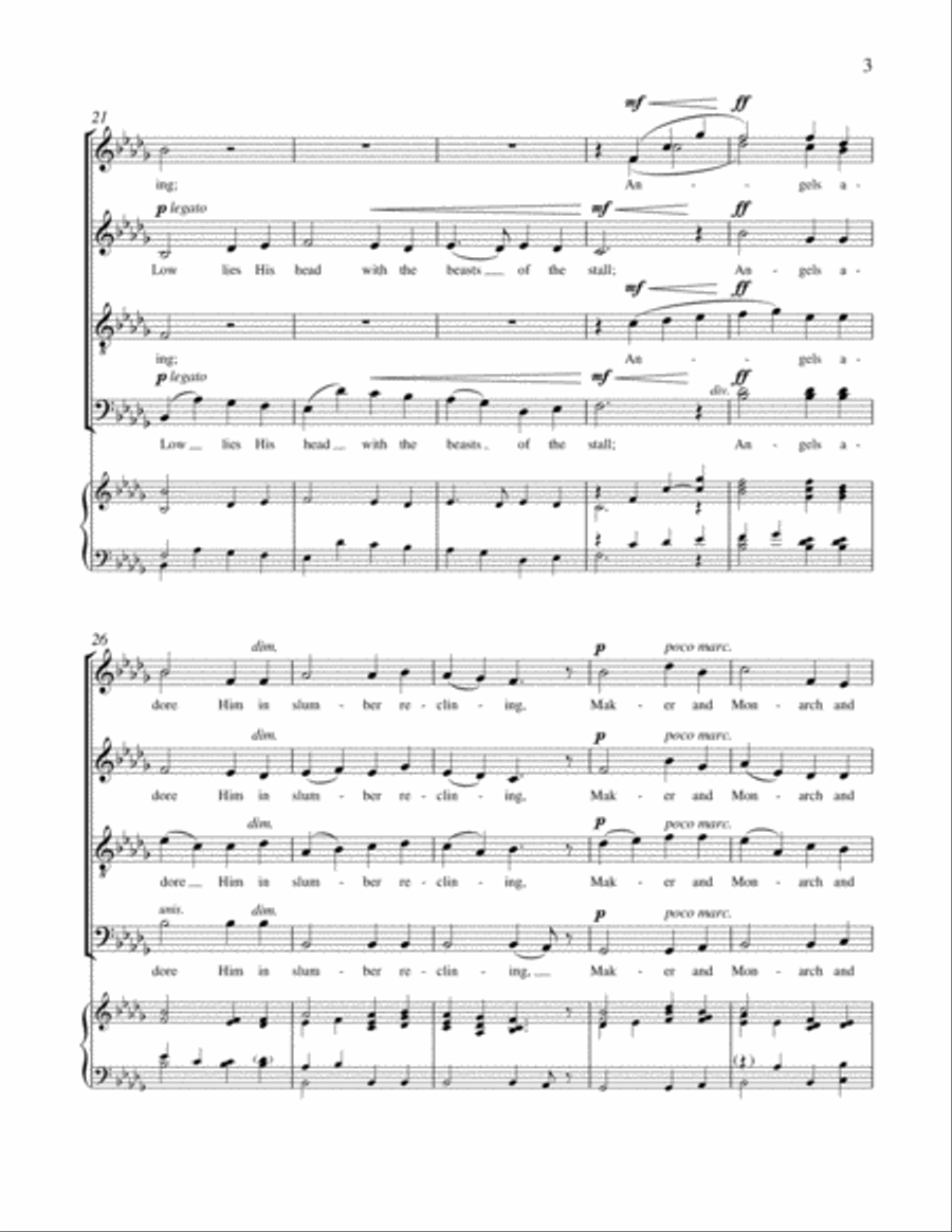 Star in the East 4-Part scores gallery preview page 4