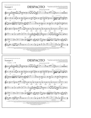 Despacito (arr. Tom Wallace) - Trumpet 1