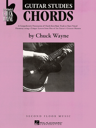 Book cover for Guitar Studies – Chords
