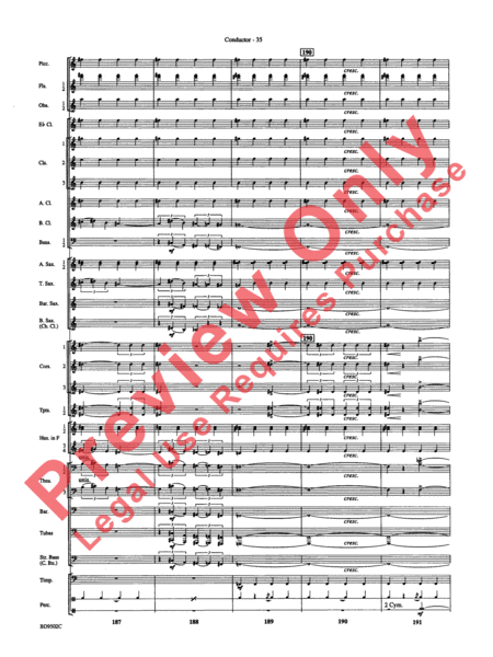 Symphony No. 3 for Band image number null