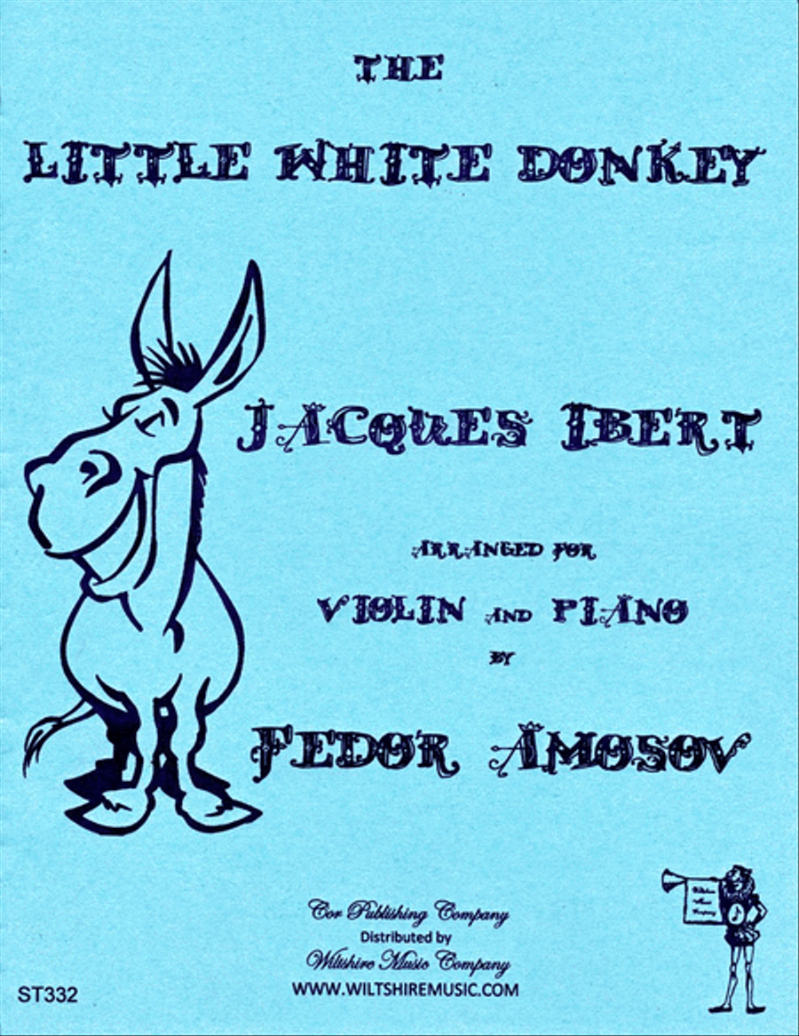 The Little White Donkeu (Amosov) Violin Solo scores gallery preview page 1