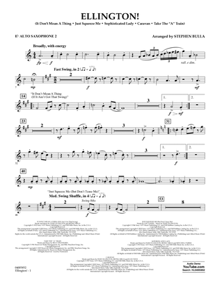 Ellington! (arr. Stephen Bulla) - Eb Alto Saxophone 2