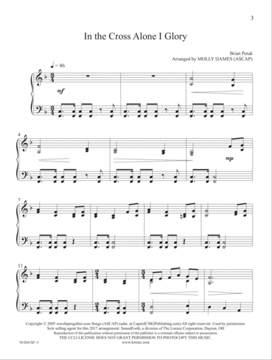 Modern Praise Piano Solo scores gallery preview page 2