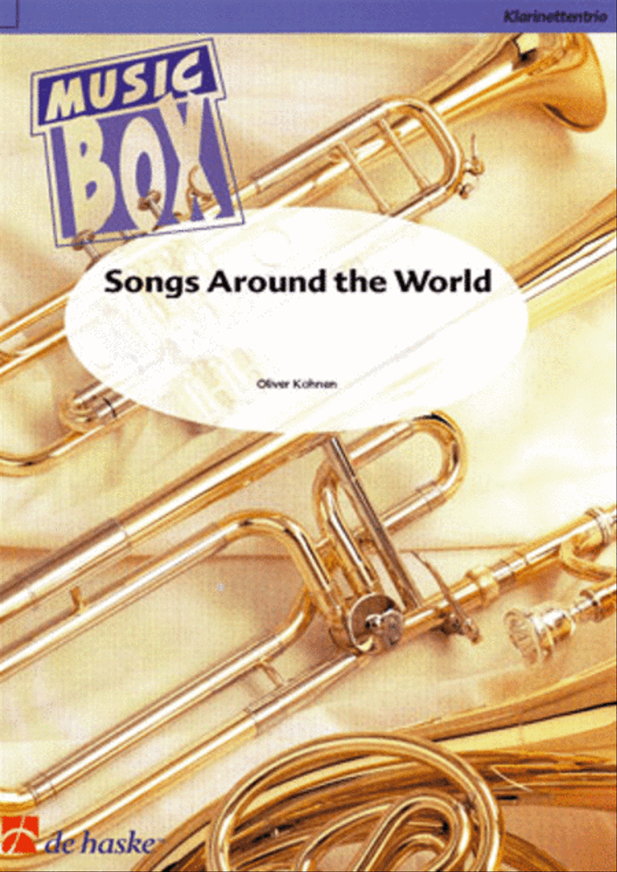 Songs around the World Clarinet Trio scores gallery preview page 1