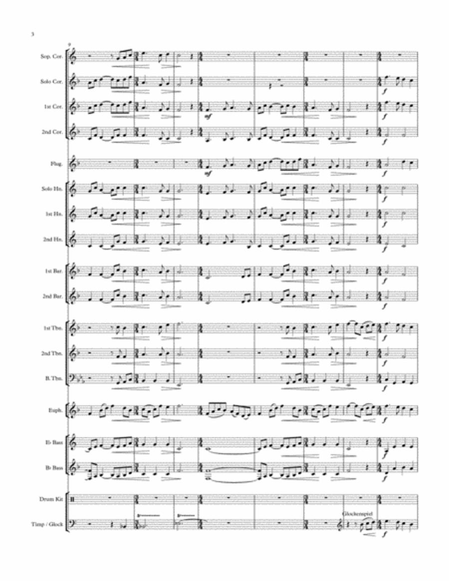 Meditation - Ochills - Brass Band - Score and all parts image number null