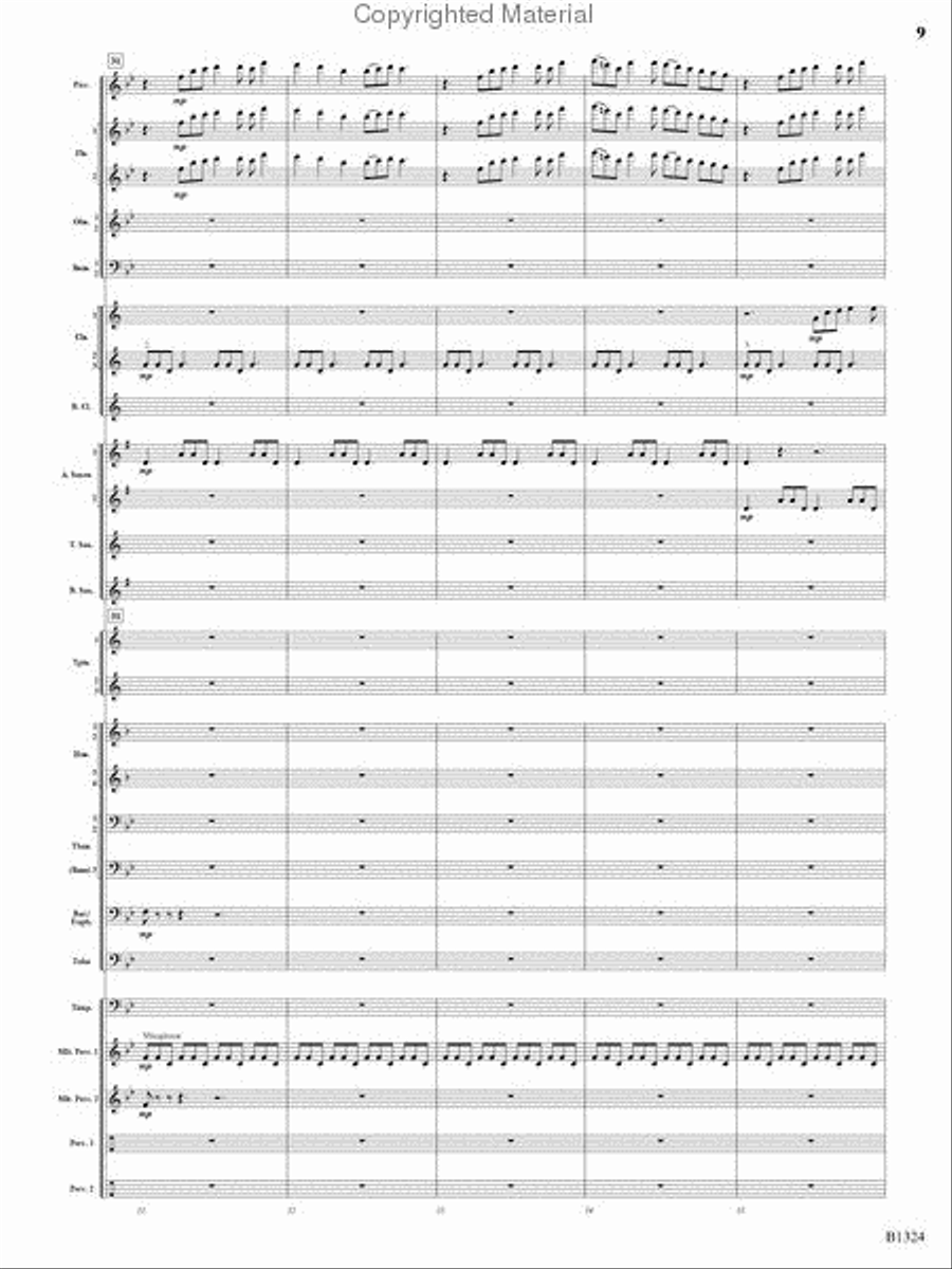 Fusion Concert Band scores gallery preview page 8