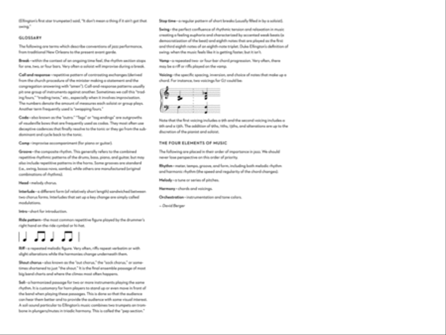 I Like the Sunrise (from the Liberian Suite): Score Jazz Ensemble scores gallery preview page 3
