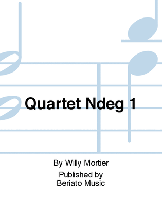 Book cover for Quartet N° 1