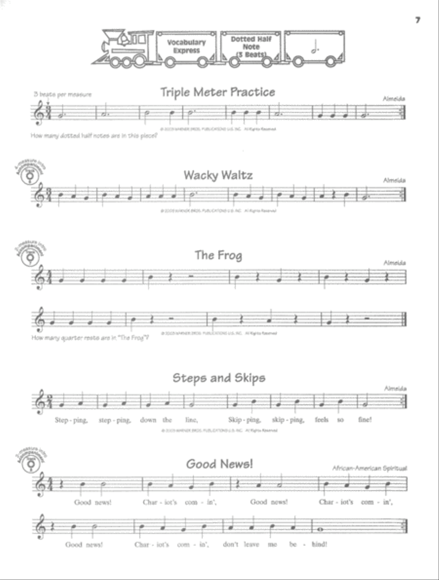 Recorder Express Recorder scores gallery preview page 4