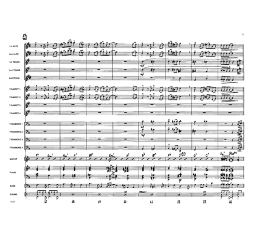 Chops, Don't Fail Me Now Chops, Don't Fail Me Now Jazz Ensemble scores gallery preview page 4