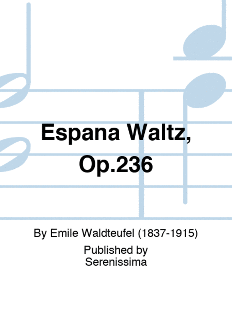 Espana Waltz, Op.236 Orchestra scores gallery preview page 1
