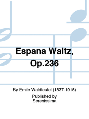 Book cover for Espana Waltz, Op.236