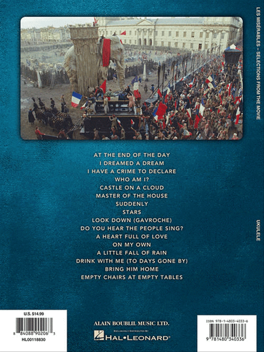 Les Miserables Les Miserables Ukulele scores gallery preview page 2