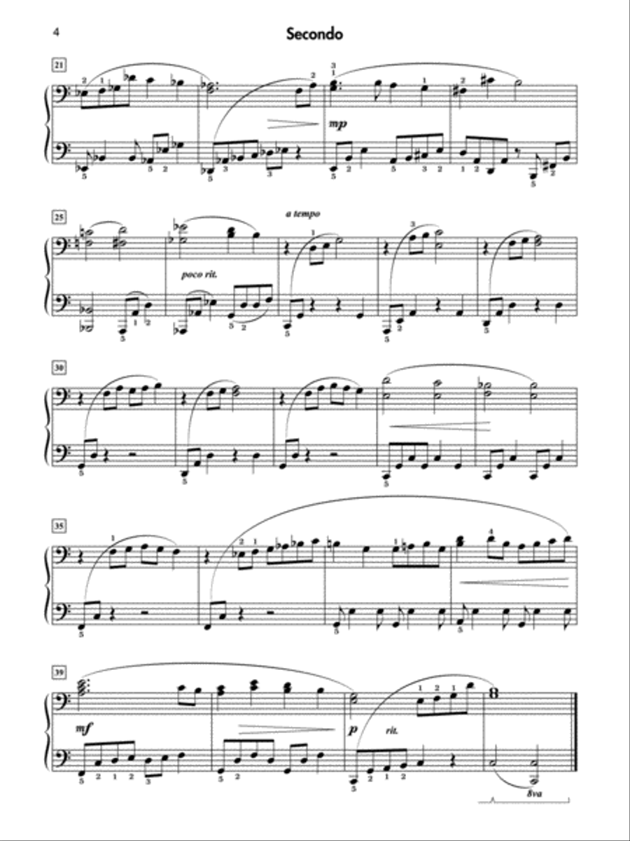 Just for Two, Book 3 - Piano Duet (1 Piano, 4 Hands) Piano Method scores gallery preview page 4