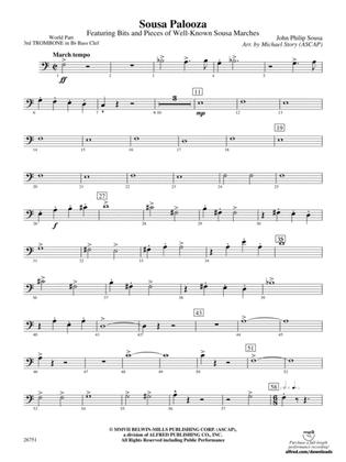 Sousa Palooza: (wp) 3rd B-flat Trombone B.C.