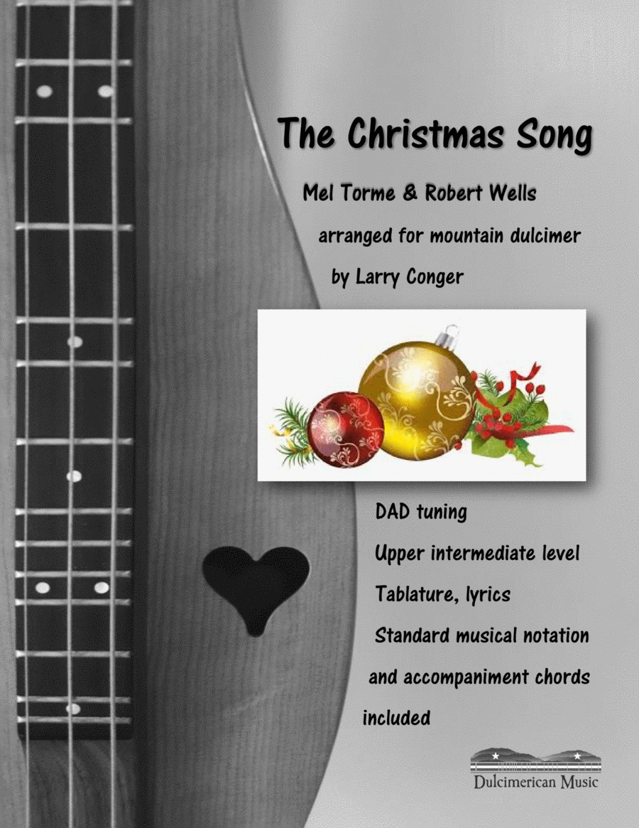 The Christmas Song (chestnuts Roasting On An Open Fire) Dulcimer scores gallery preview page 1