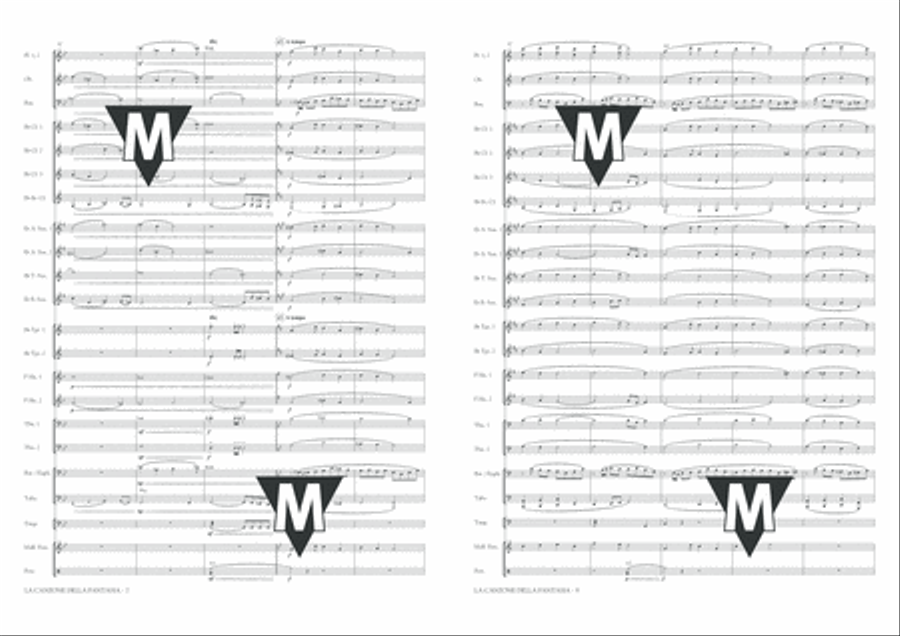 La Canzone della Fantasia Choir scores gallery preview page 5