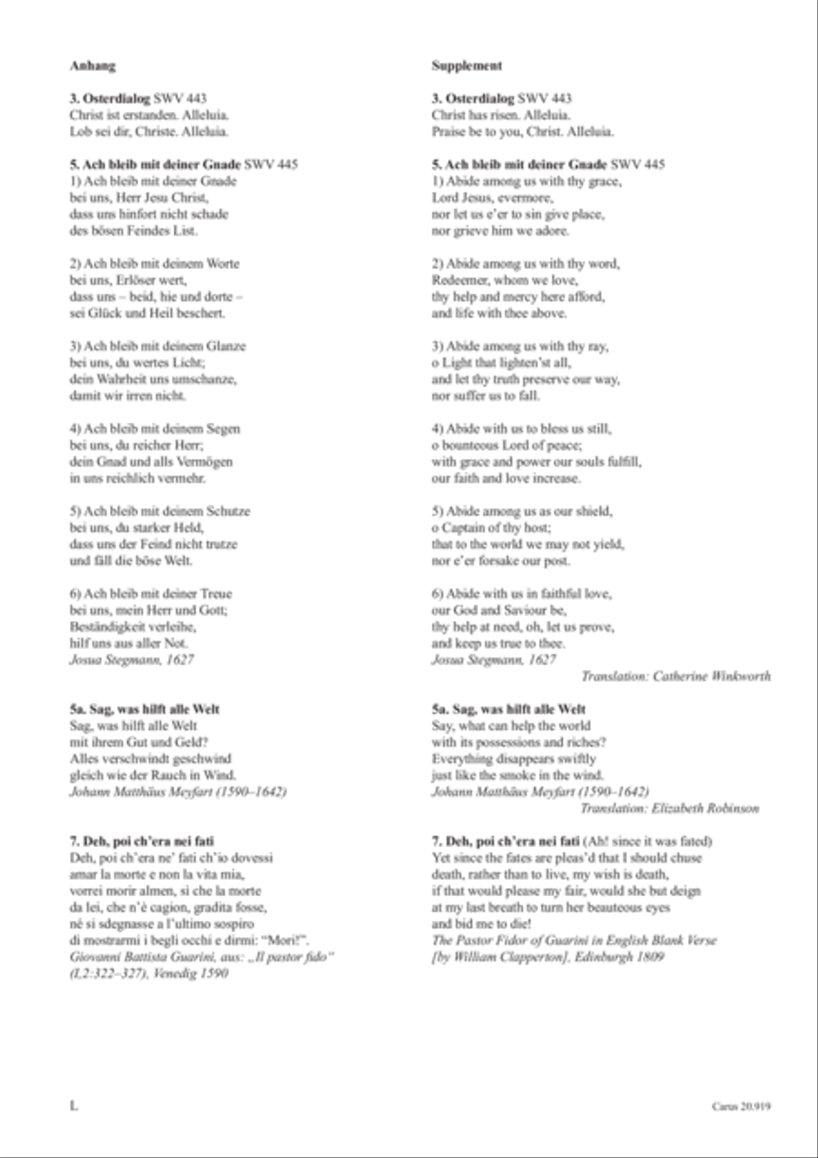 Opera varia I. Works with 1-7 parts (Complete edition, vol. 19) [Werke mit 1-7 obligaten Stimmen] Score scores gallery preview page 51