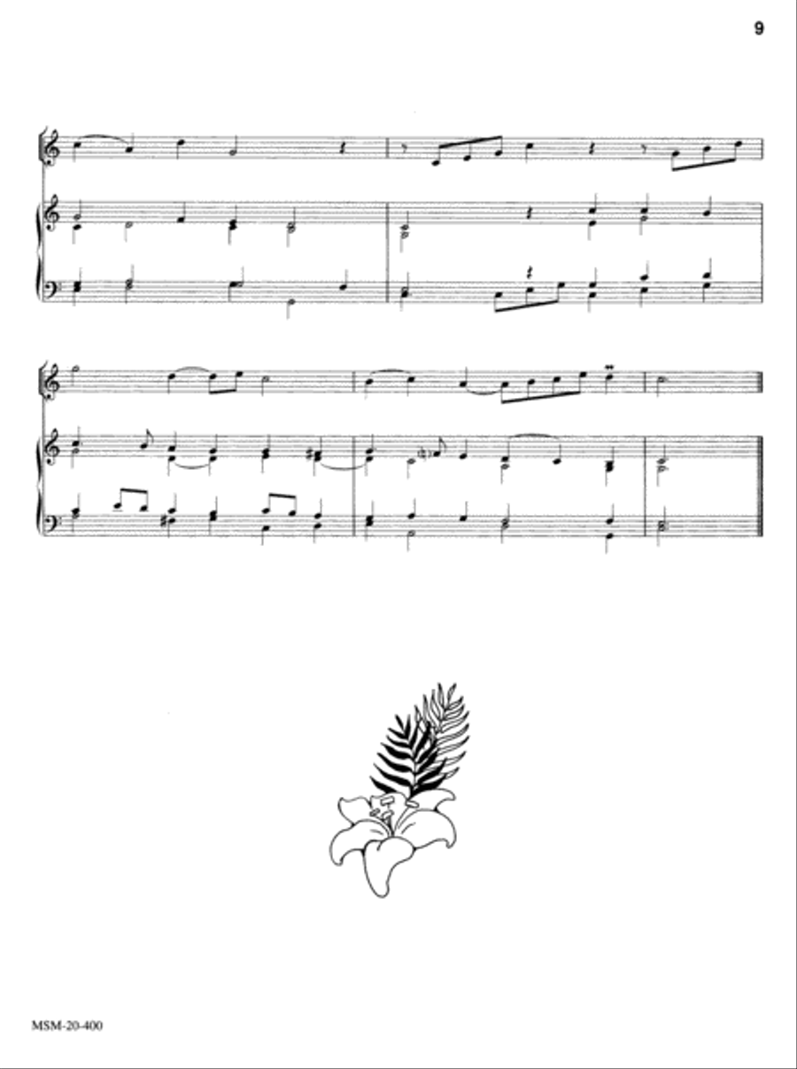 Good Christian Friends, Rejoice an Sing! Trumpet scores gallery preview page 2