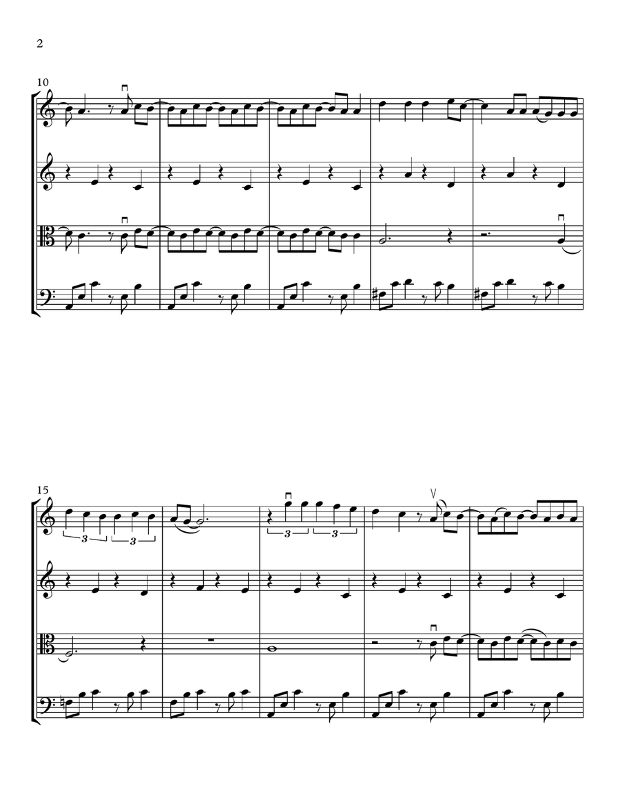 I Write Sins Not Tragedies String Quartet scores gallery preview page 2