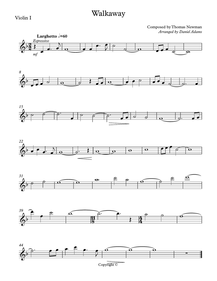 Meet Joe Black String Quartet scores gallery preview page 4