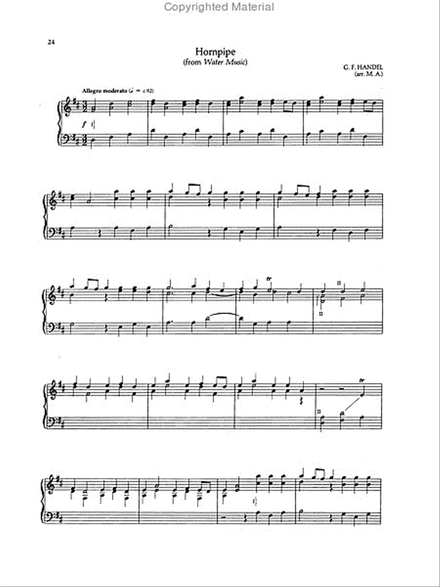 The Oxford Book of Wedding Music for Manuals Organ scores gallery preview page 5