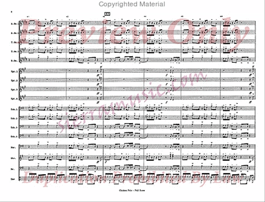 Chicken Polo Big Band scores gallery preview page 9