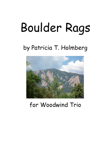 Boulder Rags, Arr. for Flute, Clarinet and Bassoon BASSOON PART