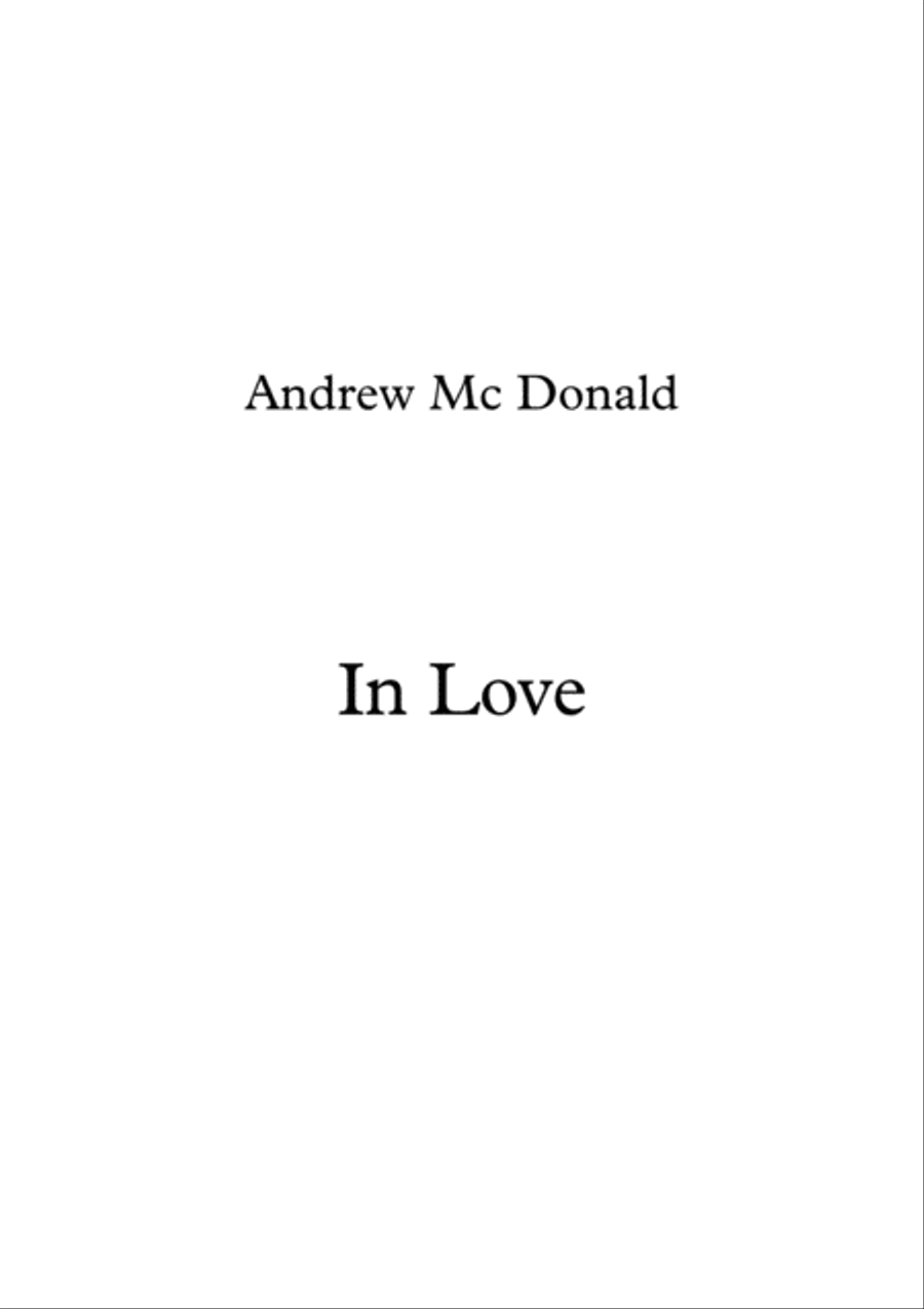 In Love Voice scores gallery preview page 1