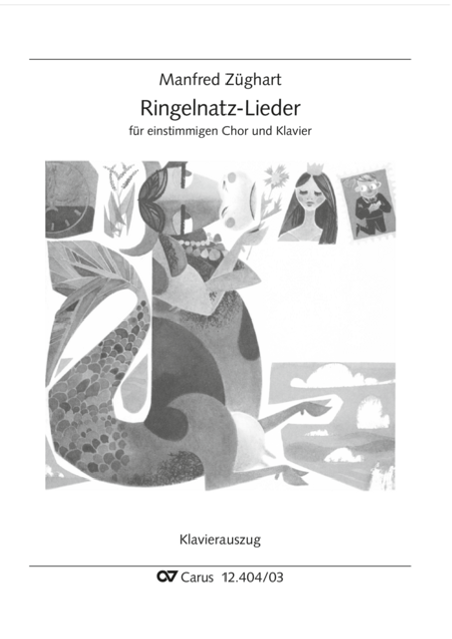Zughart: Ringelnatz-Lieder Choir scores gallery preview page 2