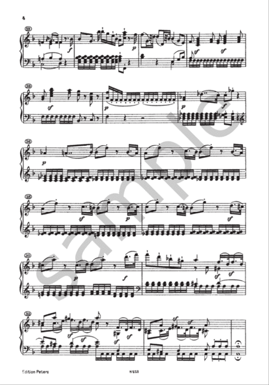 The Seven Last Words of Our Saviour on the Cross Hob. XX -- 2 4-Part scores gallery preview page 6