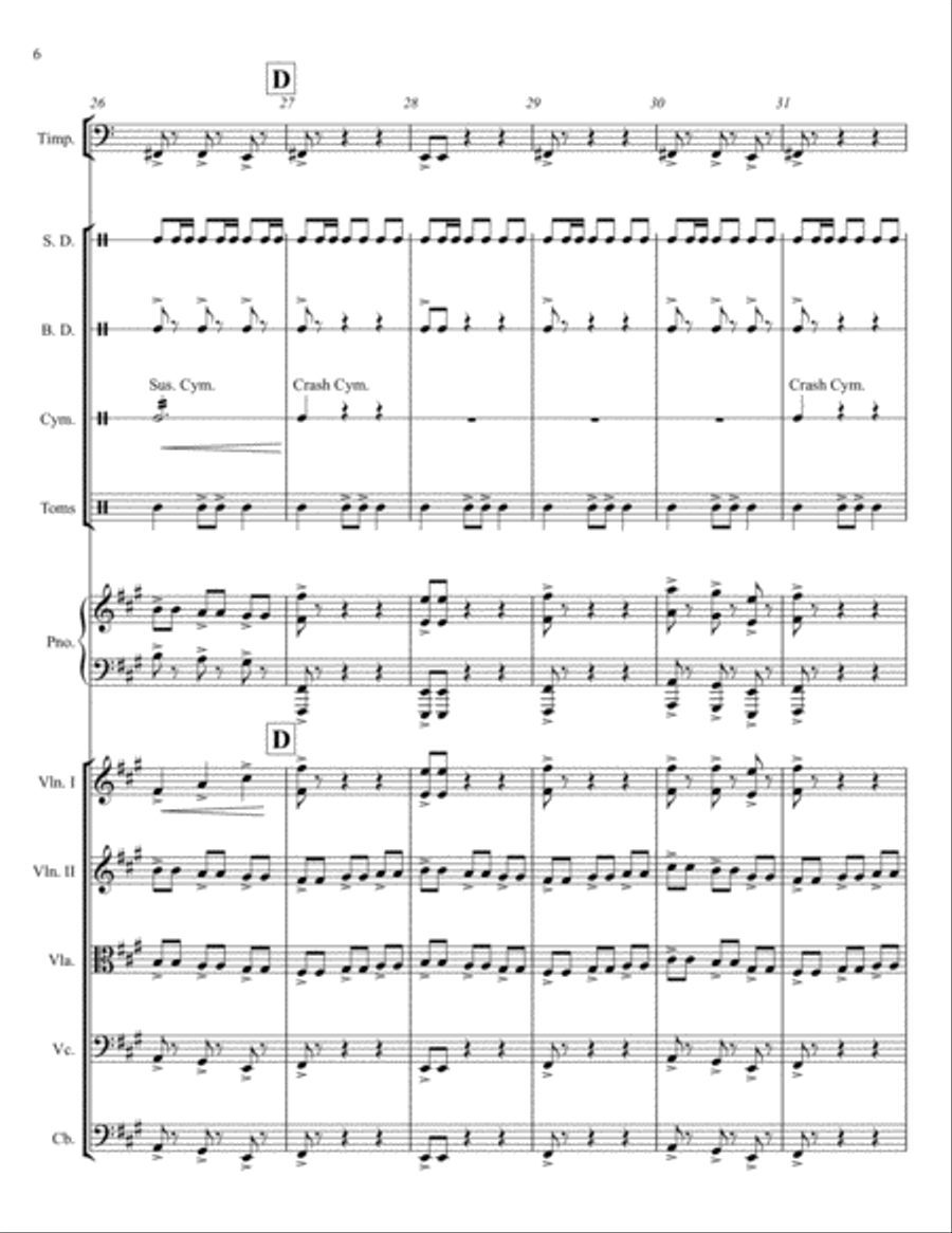 Castle Transylvania Castle Transylvania String Orchestra scores gallery preview page 6