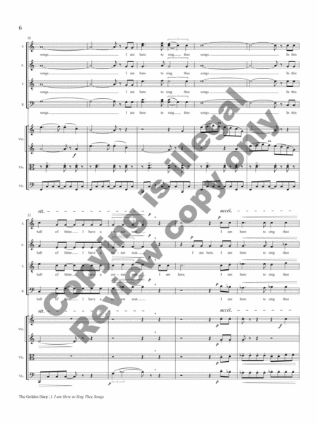 The Golden Harp (String Quartet Score and Parts) image number null