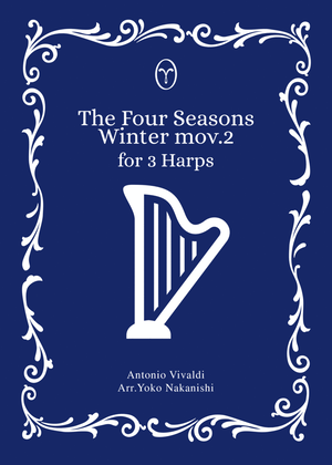 The Four Seasons Winter mov.2 for 3Harps