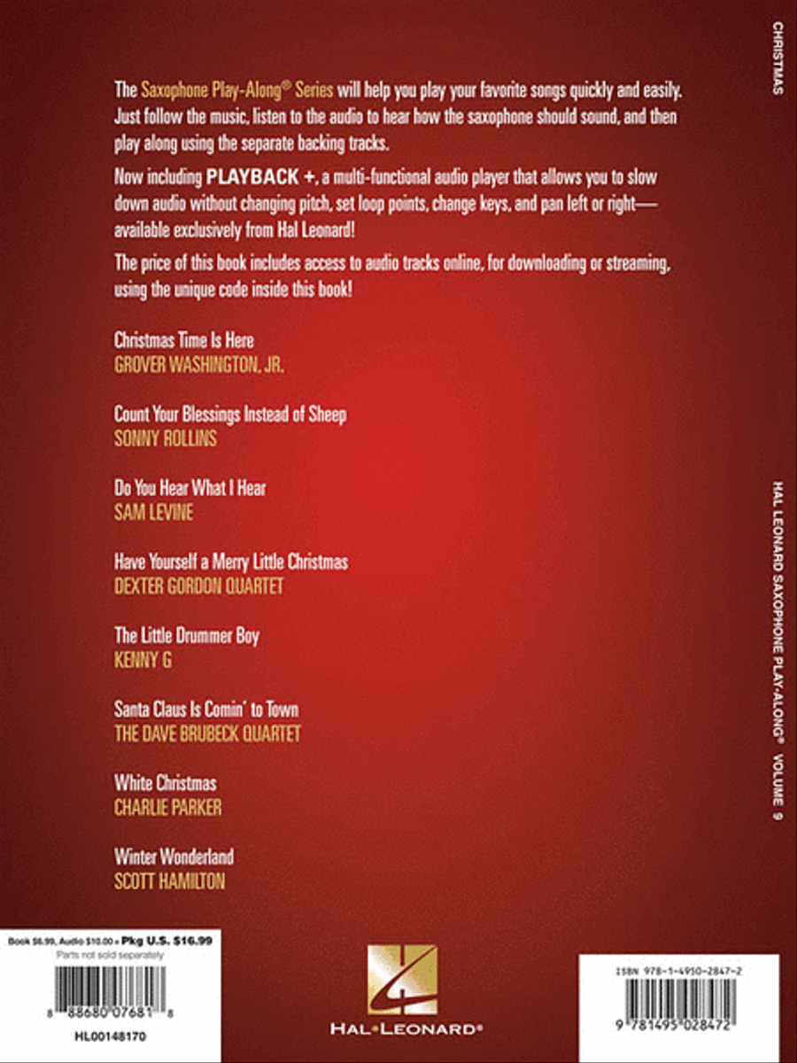 Christmas Christmas Saxophone Solo scores gallery preview page 2