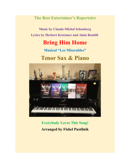 "Bring Him Home" for Tenor Sax and Piano image number null