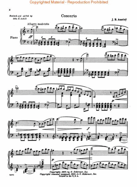Concerto No. 1 in A Minor